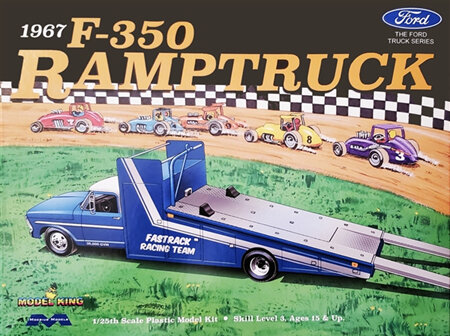 Moebius 1/25 1967 Ford F-350 Ramp truck (MOE2587)