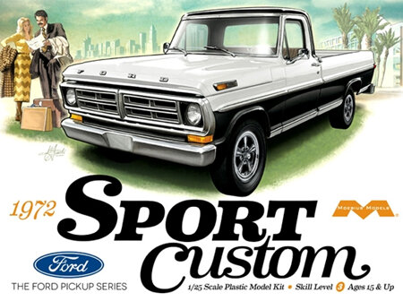 Moebius 1/25 1972 Ford Sport Custom (MOE1220)