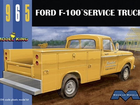 Moebius/Model King 1/25 1965 Ford F-100 Service Truck (MOE1235)