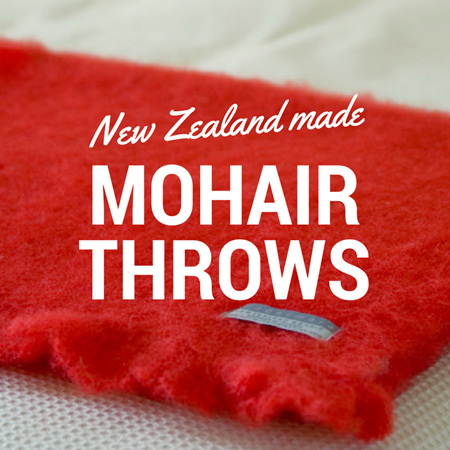 Mohair Throw Blankets