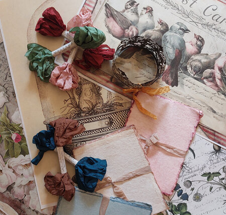 Monahan Papers - Custom designed, individually aged Decoupage Papers and More