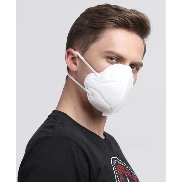 MONDO KN95 5 Layer Protective Mask White 1 Piece