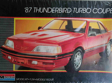 Monogram 1/24 87 Thunderbird Turbo Coupe (MON2735)