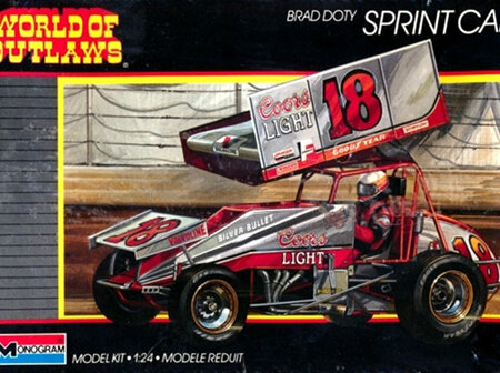 Monogram 1/24 Brad Doty #18 Coors Sprint Car (MON2752)