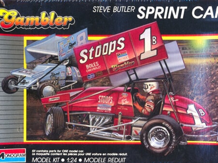 Monogram 1/24 Steve Butler Stoops Sprint Car (MON2778)