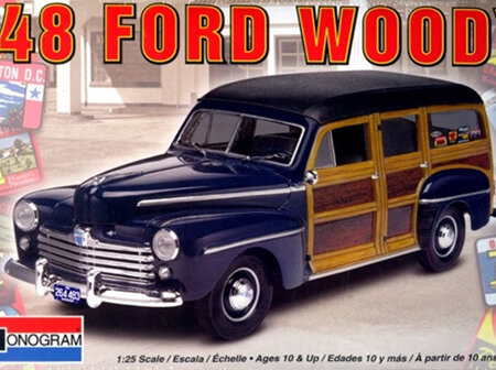 Monogram 1/25 48 Ford Woody (MON4282)