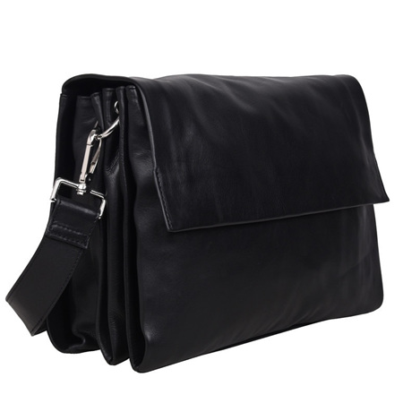 Monroe Leather Bag - Black
