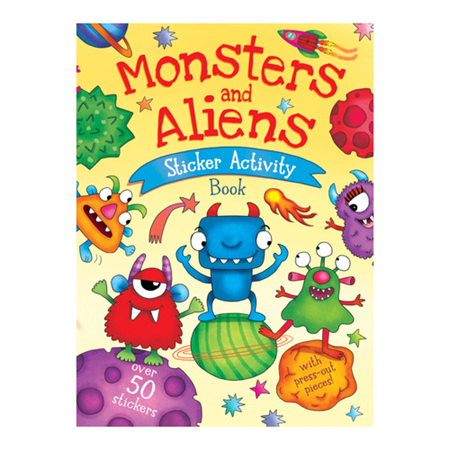 Monsters & Aliens Stickers & Activity Book