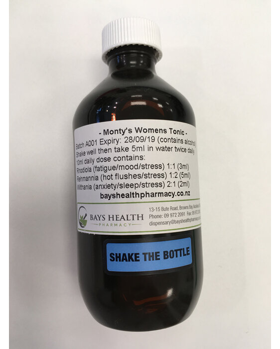 Monty's Women's Herbal Tonic 200ml