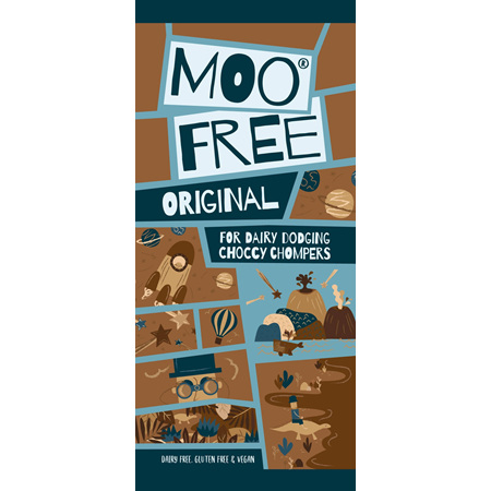Moo Free Original Cocoa Bar 80g