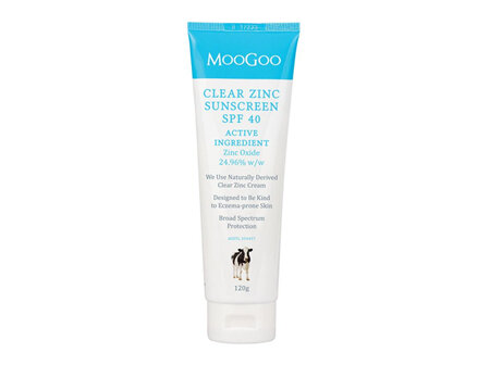 MooGoo Clear Zinc Sunscreen SPF40+ 200g