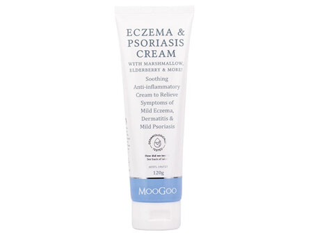 MooGoo Eczema & Psoriasis Cream Marshmallow 120g