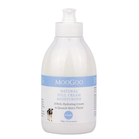 MOOGOO Full Cream Moisturiser 500g
