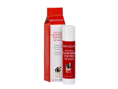 MooGoo Lip Balm Tinted Strawberry 5g