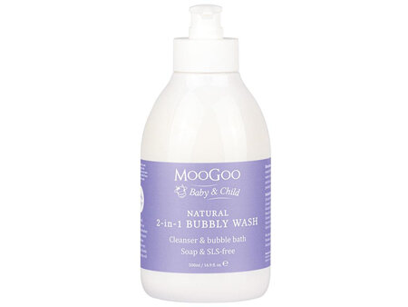 MOOGOO MINI MOO BUBBLY WASH 500ML