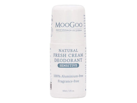 MooGoo Natural Fresh Cream Deodorant Sens 60mL