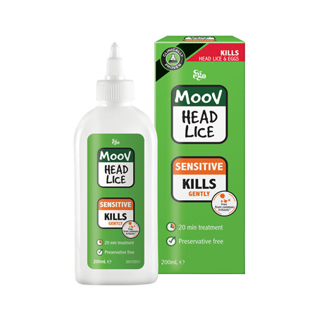 MOOV Head Lice Sensitive 200mL