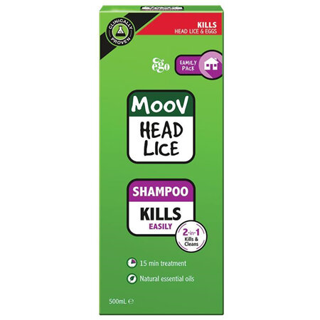 MOOV Head Lice Shampoo 500mL
