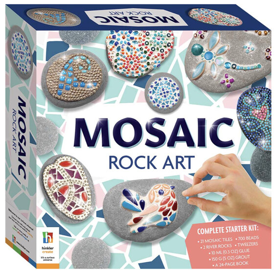 Mosaic Rock Art Box Set Hinkler