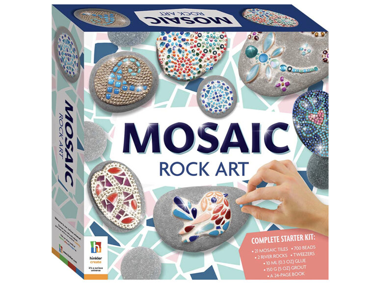 Mosaic Rock Art Box Set Hinkler