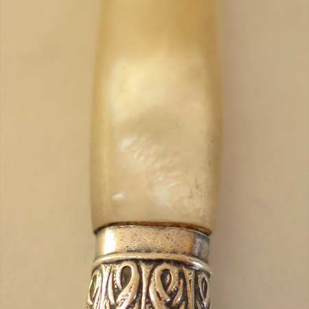 Mother of pearl handle