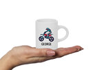 motorbike motocross fluffy kids mug