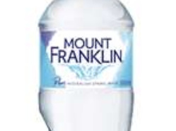 MOUNT FRANKLIN WATER