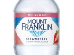 MOUNT FRANKLIN WATER STRAWBERRY