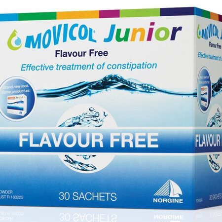 Movicol Junior Flavour Free Sachets, 30 x 6.9G