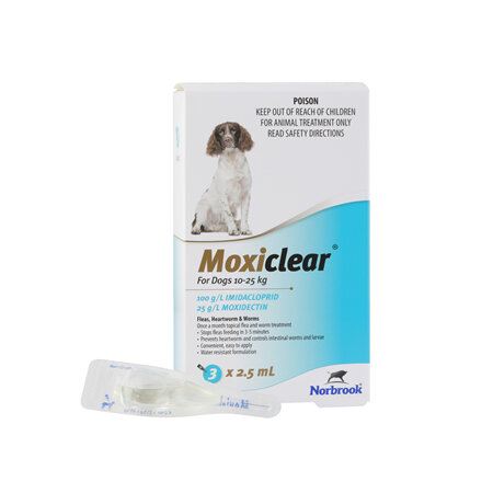 Moxiclear® for Dogs 10-25kg