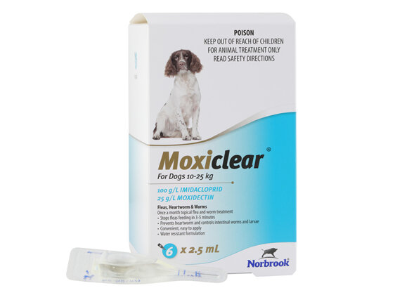 Moxiclear® for Dogs 10-25kg