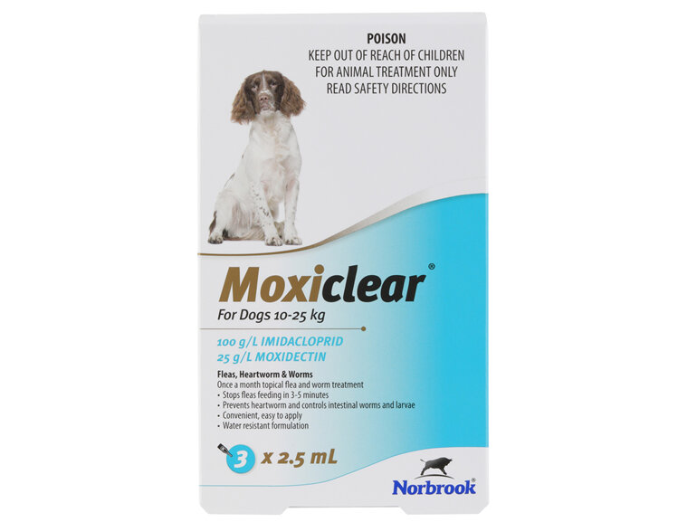 Moxiclear® for Dogs 10-25kg