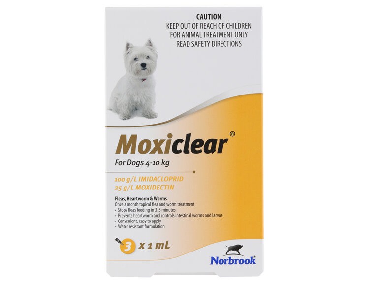 Moxiclear® for Dogs 4-10kg