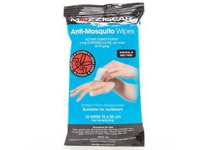 MozzieGear Mosquito Repellent Wipes 3 Pack