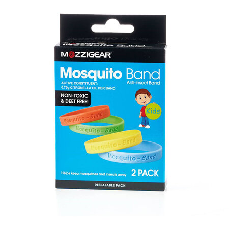 Mozzigear Mosquito Band Kids 2pk