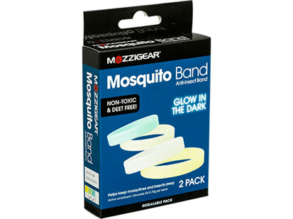 MozziGear Mosquito Bands Night Glo 2pk