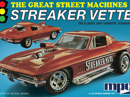MPC 1/25 1967 Corvette Stingray 'Streaker Vette' (MPC973)