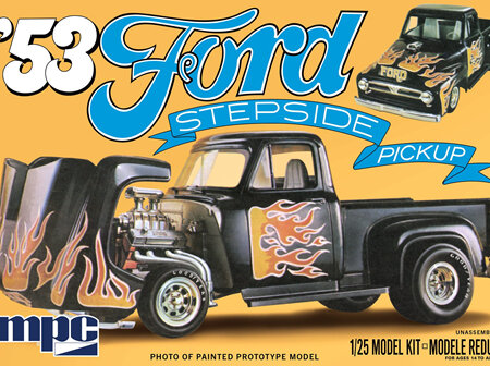 MPC 1/25 53 Ford Stepside Pickup Flip-Nose MPC1007