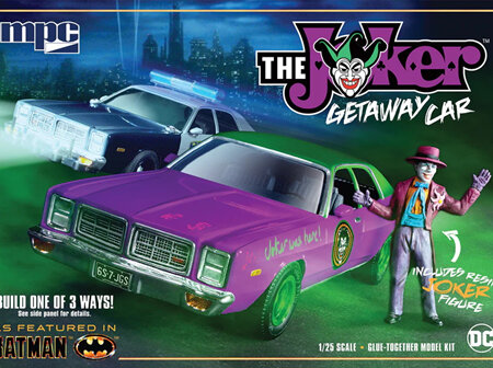 MPC 1/25 Batman Joker Getaway Car 78 Dodge Monaco (MPC890)