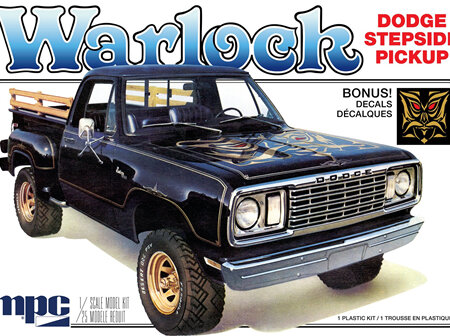 MPC 1/25 Dodge Warlock Stepside Pickup (MPC983)