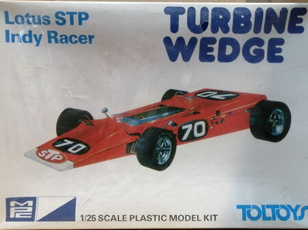 MPC 1/25 Lotus STP Indy Racer Turbine Wedge
