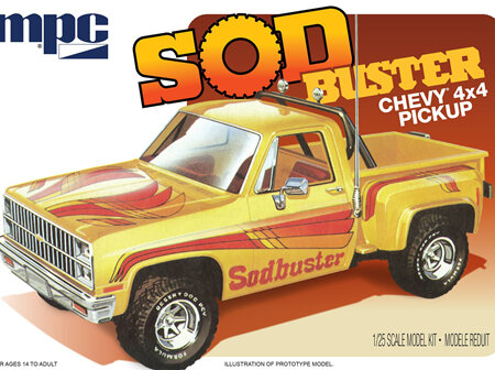 MPC 1/25 Sod Buster Chevy 4x4 Pickup (MPC972)