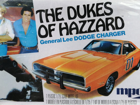 MPC 1/25 The Dukes of Hazzard General Lee Dodge Charger (MPC706)