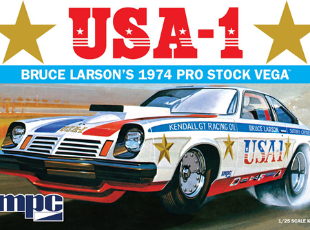 MPC 1/25 USA-1 Bruce Larson's 1974 Pro Stock Vega (MPC828)