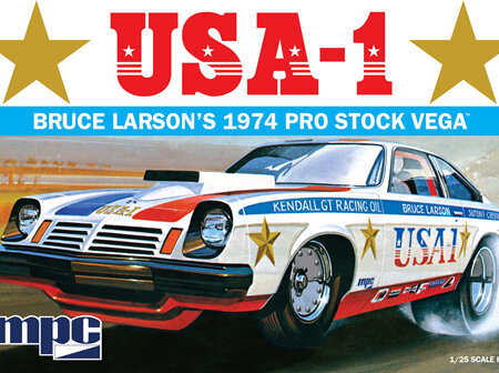 MPC 1/25 USA-1 Bruce Larson's 1974 Pro Stock Vega (MPC828)