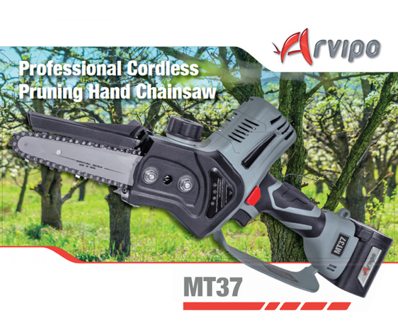 MT37 cordless electric pruning chainsaw