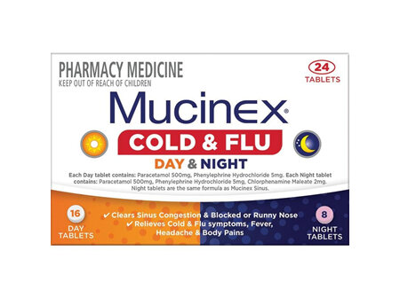 Mucinex Cold & Flu Day & Night 24s