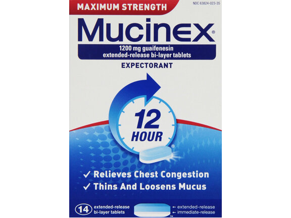 Mucinex Max. Strength 1200mg 14
