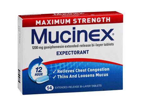 Mucinex Maximum Strength 1200mg Tablets 14