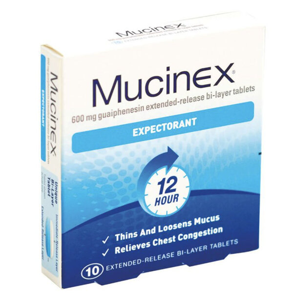 MUCINEX SE 600mg 10 Tablets